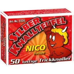 Silber Knallteufel 50er Schachtel NICO Silber Knallteufel 50er Schachtel NICO