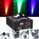 1500W Vertikal Fogger Nebelmaschine mit RGB-LEDs und LCD DMX-Steuerung | Hochleistungs-Nebelmaschine