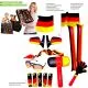 Deutschland Fan-Set für Männer | 11-teiliges Fußball-EM, WM & Olympia Paket