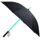 LED-Regenschirm mit 7 Farben im Schaft & Taschenlampe | Wetter- und Party-Begleiter