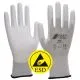 Nitras 6230 Antistatische Schutzhandschuhe EN 16350 Touchscreen fähig Größe XXL / 10