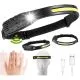 COB LED Sensor-Kopflampe | 550 Lumen | Bewegungssensor | Wetterfest | 100 g