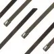 Edelstahl Kabelbinder 200 mm x 7,9 mm 100 Stück