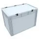 Eurobehälter mit Scharnierdeckel 60 x 40 x 43,5 cm 88 l | AUER Packaging