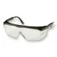 Schutzbrille klar | Längenverstellbar | Mit Platz für optische Brille | EN166