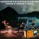 Solar-Notfall-Kurbelradio mit LCD, LED-Taschenlampe & 4000 mAh Powerbank (USB-C)