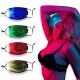Stylische LED Mund Nasen Maske mit Farbwechsel