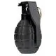 WASP Paintball / Airsoft Granate mit Kipphebel, Schwarz Gen. 2 (6 mm Airsoft BB’s)