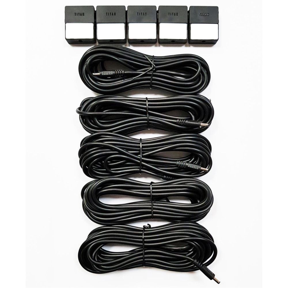 NICO FireFly Zündclips 5 m Kabel  5 Stück