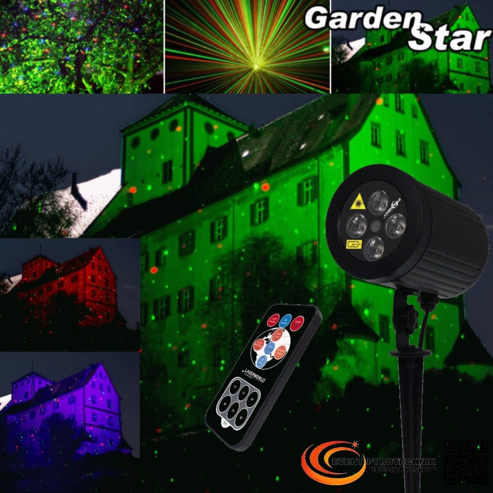 Laserworld GS80RG LED Garden Star