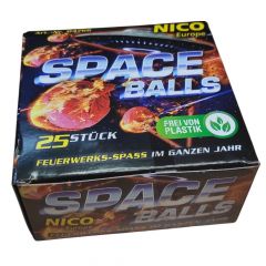 NICO Space Balls Knatterbälle 25erSchtl.
