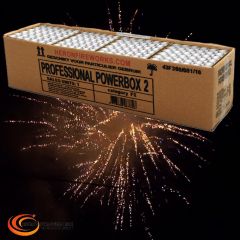 Verbundfeuerwerk Heron Professional Powerbox 2, 144 Schuss  ca. 100 sec.