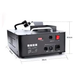 Vertikal Nebelmaschine RGB-LED DMX Fernbedienung 1500W
