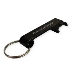 Metallflaschenöffner Schlüsselanhänger | Aluminium | Firework-Shop.de