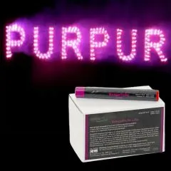 NC Figurenlichter | 25 Stück | Raucharm Purpur | Lichterlanzen | Blackboxx