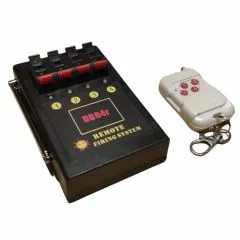 4 Kanal Funkzündanlage mit Handsender | Bis zu 80 m Reichweite