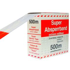 Absperrband Flatterband 500 m x 80 mm