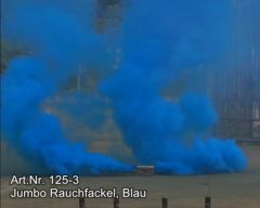 Blackboxx Jumbo Rauchfackel Blau 100 Sek.