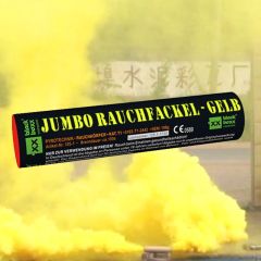 Blackboxx Jumbo Rauchfackel Gelb 100 Sek.