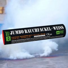 Blackboxx Jumbo Rauchfackel Weiß 100 Sek. - T1