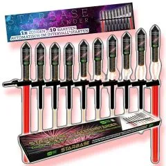 Starbase 10 Profi-Raketenständer | Automatische Raketenabschussvorrichtung | Blackboxx