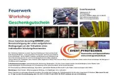 Feuerwerk Schnupperkurs Gutschein