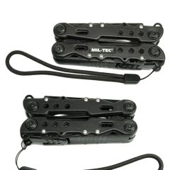 Multi Tool Black large mit Etui und 9 Werkzeugen