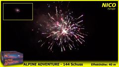 NICO Alpine Adventure 144 Schuss 70 Sek.
