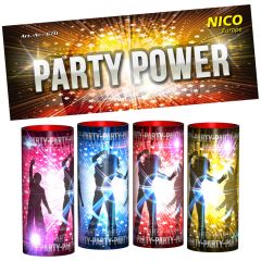 Tischfeuerwerke Party Power 4 Stück NICO