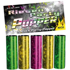 Riesen Party Popper 5 Stk. NICO