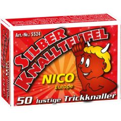 Silber Knallteufel 50er Schachtel NICO Silber Knallteufel 50er Schachtel NICO