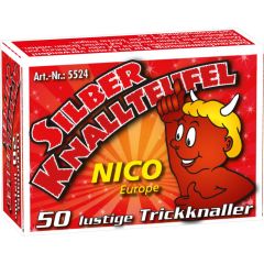 Silber Knallteufel 50er Schachtel NICO