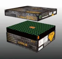 Blackboxx Pyro Spektakel Level 5 Verbundfeuerwerk 165 Schuss 300 Sek.