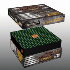Blackboxx Pyro Spektakel Level 4 Verbundfeuerwerk 142 Schuss 120 Sek.