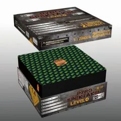 Blackboxx Pyro Spektakel Level 4 Verbundfeuerwerk 142 Schuss 120 Sek.