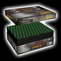 Pyro Spektakel Level 6 Verbundfeuerwerk 138 Schuss 120 Sek. Blackboxx