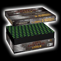 Blackboxx Pyro Spektakel Level 7 Verbundfeuerwerk 151 Schuss 150 Sek.
