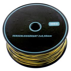 500m Verschleissdraht Pyrokabel 2adrig 0,50mm