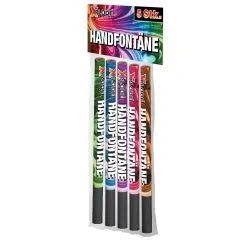 Bengalo Handfontänen 5er grün blau lila rot gelb 50 Sek. Xplode
