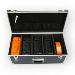 Flightcase für DBR02 Funkzündanlagen und Zubehör