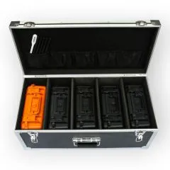 Flightcase für DBR02 Funkzündanlagen und Zubehör