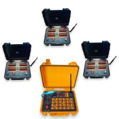 Funkzündanlage DBR02-X24-72 | Funk & Kabelsteuerung | 72 Kanäle | Happiness Firing Systems