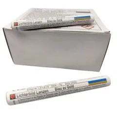 Lichterbildlanze – Blau zu Gold | Lonestar | 50er Pack