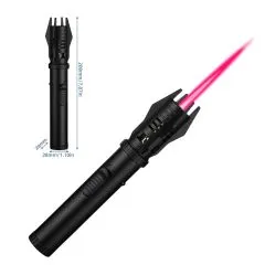 Mega Jetflame Sturmfeuerzeug 20 cm | Schwarz