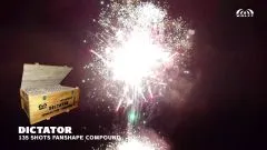MEGA Verbund Feuerwerk DICTATOR 135-Schuss ca. 65 Sek. Wolff
