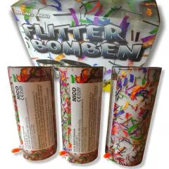 Riesen Flitterbomben 3 Stück NICO