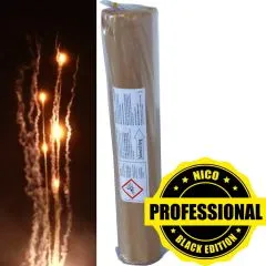 Römisches Lichterbündel Gelb 8 x 10 Schuss 16 mm 25 Sek. NICO