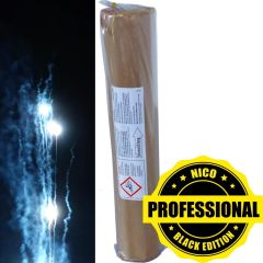 NICO Römisches Lichterbündel Weiß 8 x 10 Schuss 16 mm 25 Sek.