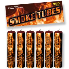 NICO Smoke Tubes, Orange, 6er Btl.