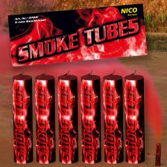 NICO Smoke Tubes, Rot, 6er Btl.